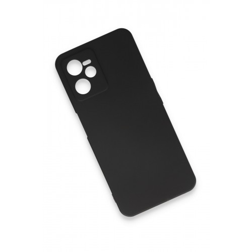 Newface Realme C35 Kılıf First Silikon - Siyah Newface Realme C35 Kılıf First Silikon - Siyah