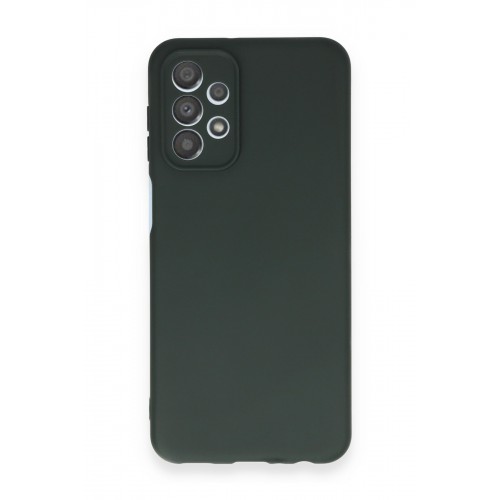 Newface Samsung Galaxy A23 4G Kılıf First Silikon - Koyu Yeşil Newface Samsung Galaxy A23 4G Kılıf First Silikon - Koyu Yeşil