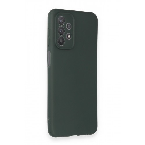 Newface Samsung Galaxy A23 4G Kılıf First Silikon - Koyu Yeşil Newface Samsung Galaxy A23 4G Kılıf First Silikon - Koyu Yeşil