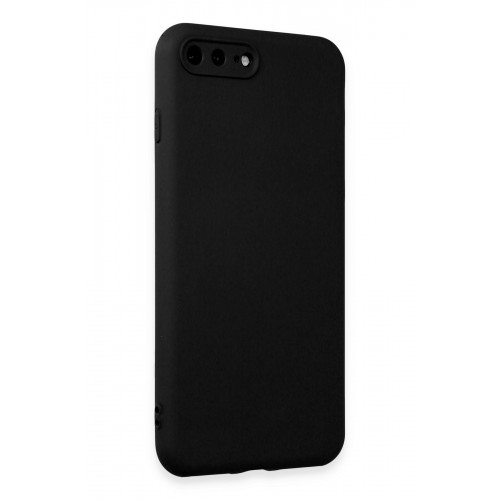 Newface iPhone 8 Plus Kılıf First Silikon - Siyah Newface iPhone 8 Plus Kılıf First Silikon - Siyah
