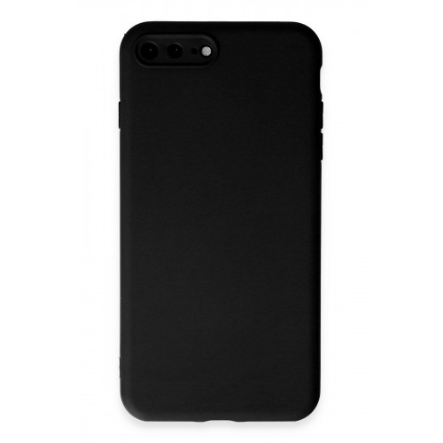 Newface iPhone 8 Plus Kılıf First Silikon - Siyah Newface iPhone 8 Plus Kılıf First Silikon - Siyah