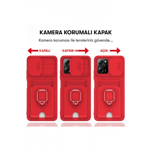 Newface Xiaomi Poco X5 Pro 5G Kılıf Zuma Kartvizitli Yüzüklü Silikon - Kırmızı Newface Xiaomi Poco X5 Pro 5G Kılıf Zuma Kartvizitli Yüzüklü Silikon - Kırmızı