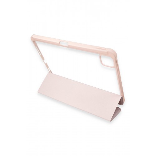 Newface iPad Pro 12.9 (2020) Kılıf Kalemlikli Hugo Tablet Kılıfı - Rose Gold Newface iPad Pro 12.9 (2020) Kılıf Kalemlikli Hugo Tablet Kılıfı - Rose Gold