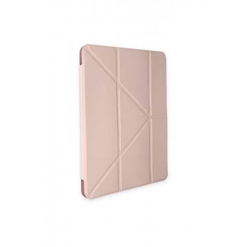 Newface iPad Pro 12.9 (2021) Kılıf Kalemlikli Hugo Tablet Kılıfı - Rose Gold Newface iPad Pro 12.9 (2021) Kılıf Kalemlikli Hugo Tablet Kılıfı - Rose Gold