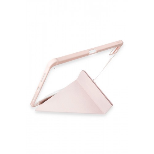 Newface iPad Pro 12.9 (2021) Kılıf Kalemlikli Hugo Tablet Kılıfı - Rose Gold Newface iPad Pro 12.9 (2021) Kılıf Kalemlikli Hugo Tablet Kılıfı - Rose Gold