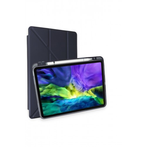 Newface iPad Pro 11 (2018) Kılıf Kalemlikli Mars Tablet Kılıfı - Lacivert Newface iPad Pro 11 (2018) Kılıf Kalemlikli Mars Tablet Kılıfı - Lacivert