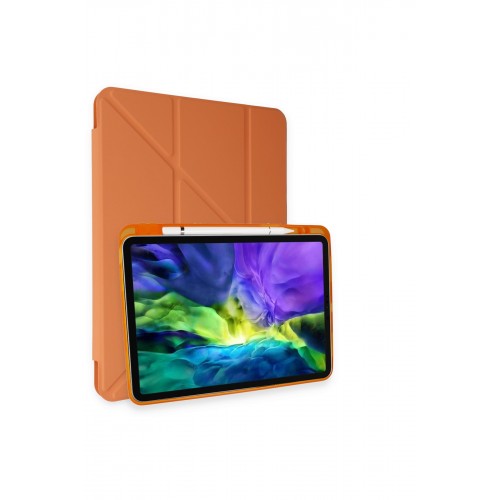 Newface iPad Pro 11 (2018) Kılıf Kalemlikli Mars Tablet Kılıfı - Turuncu Newface iPad Pro 11 (2018) Kılıf Kalemlikli Mars Tablet Kılıfı - Turuncu