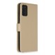 Newface Samsung Galaxy A02S Kılıf Trend S Plus Kapaklı Kılıf - Gold Newface Samsung Galaxy A02S Kılıf Trend S Plus Kapaklı Kılıf - Gold