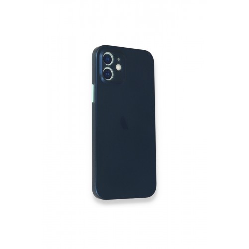 Newface iPhone 12 Mini Kılıf PP Ultra İnce Kapak - Mavi Newface iPhone 12 Mini Kılıf PP Ultra İnce Kapak - Mavi