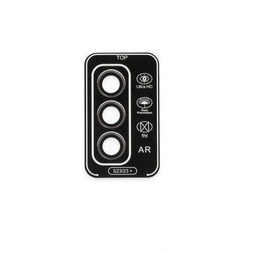 Newface Samsung Galaxy S23 Valdez Metal Kamera Lens - Siyah Newface Samsung Galaxy S23 Valdez Metal Kamera Lens - Siyah