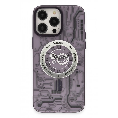Newface iPhone 14 Pro Kılıf Apollo Magneticsafe Desenli Kapak - Apollo Mor - 5 Newface iPhone 14 Pro Kılıf Apollo Magneticsafe Desenli Kapak - Apollo Mor - 5