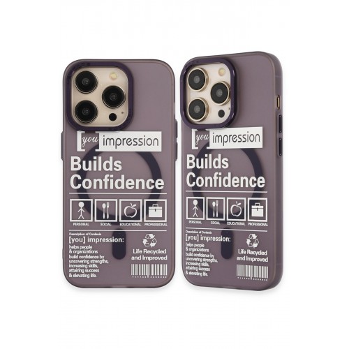Newface iPhone 14 Pro Kılıf Apollo Magneticsafe Desenli Kapak - Apollo Mor - 6 Newface iPhone 14 Pro Kılıf Apollo Magneticsafe Desenli Kapak - Apollo Mor - 6