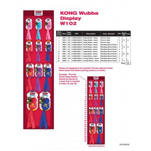Kong Wubba Sesli Köpek Oyuncağı S 21cm Kong Wubba Sesli Köpek Oyuncağı S 21cm