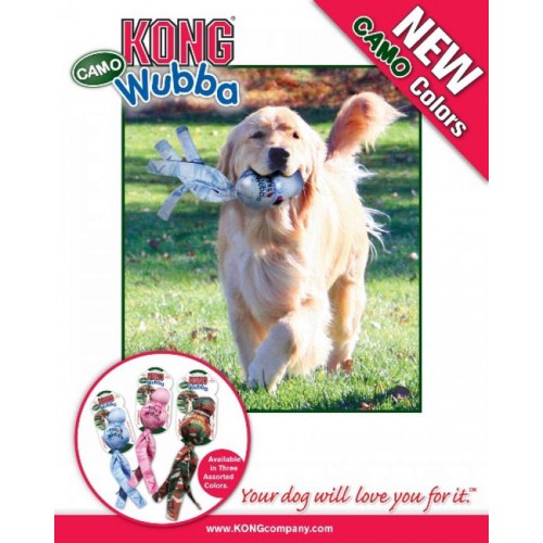 Kong Wubba Sesli Köpek Oyuncağı S 21cm Kong Wubba Sesli Köpek Oyuncağı S 21cm