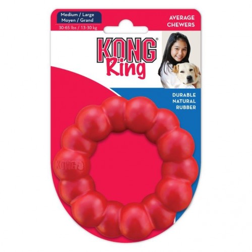 Kong Ring Köpek Oyuncağı M-L Irk 10,5cm Kong Ring Köpek Oyuncağı M-L Irk 10,5cm