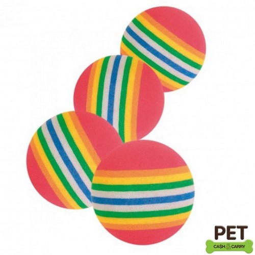 Trixie Kedi Oyuncağı Renkli Top 3,5cm Trixie Kedi Oyuncağı Renkli Top 3,5cm