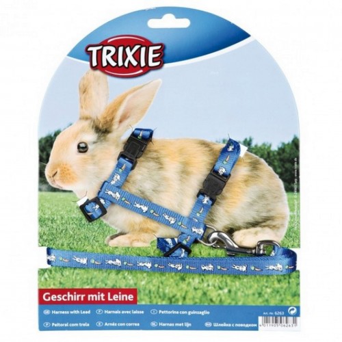 Trixie Tavşan Göğüs Tasma Seti 25-44cm 10 mm Trixie Tavşan Göğüs Tasma Seti 25-44cm 10 mm