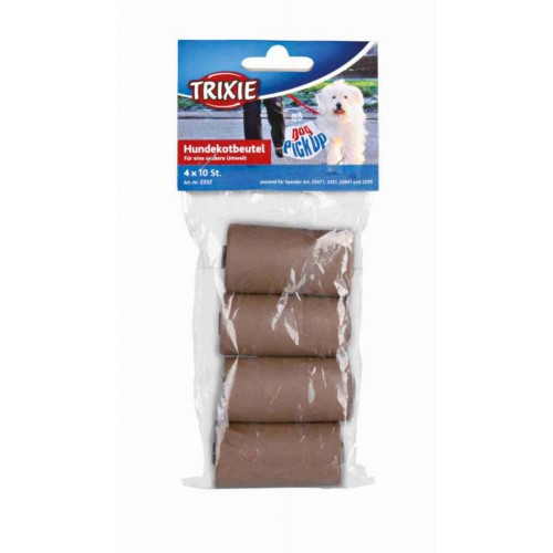 Trixie Köpek Kaka Toplama Poşeti M 4x10Adet Trixie Köpek Kaka Toplama Poşeti M 4x10Adet