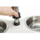 Trixie Köpek Ayaklı Mama ve Su Kabı Melamin Paslanmaz Çelik 2×2,4Lt 21cm
