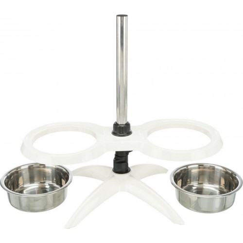 Trixie Köpek Ayaklı Mama ve Su Kabı Melamin Paslanmaz Çelik 2×2,4Lt 21cm Trixie Köpek Ayaklı Mama ve Su Kabı Melamin Paslanmaz Çelik 2×2,4Lt 21cm