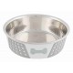 Trixie Köpek Mama Su Kabı Paslanmaz Çelik Silikon 1,4Lt 21cm Beyaz Gri Trixie Köpek Mama Su Kabı Paslanmaz Çelik Silikon 1,4Lt 21cm Beyaz Gri