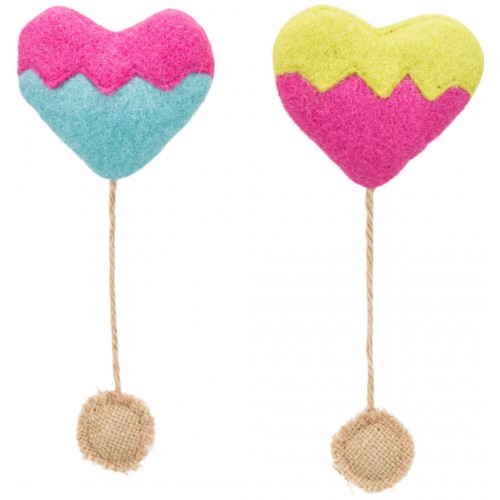 Trixie Kedi Oyuncağı Kediotlu Jut Kalp 8cm-18cm Trixie Kedi Oyuncağı Kediotlu Jut Kalp 8cm-18cm