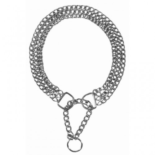 Trixie Köpek Şok Boyun Tasması, 3 Sıra Zincir, Gerginlik Giderme, M-L : 45cm / 2,5mm Trixie Köpek Şok Boyun Tasması, 3 Sıra Zincir, Gerginlik Giderme, M-L : 45cm / 2,5mm