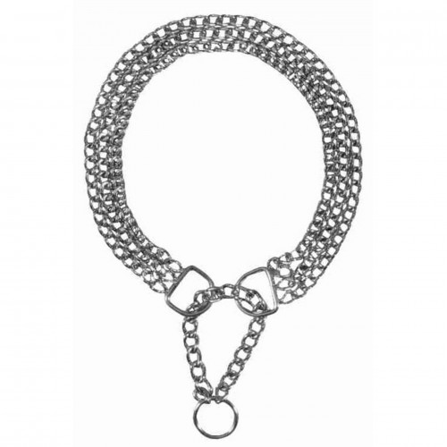 Trixie Köpek Şok Boyun Tasması, 3 Sıra Zincir, Gerginlik Giderme, M-L : 45cm / 2,5mm Trixie Köpek Şok Boyun Tasması, 3 Sıra Zincir, Gerginlik Giderme, M-L : 45cm / 2,5mm