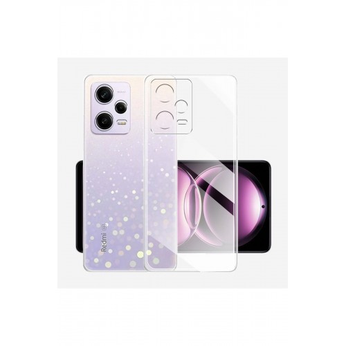 Newface Xiaomi Redmi Note 12 Pro 4G Kılıf Lüx Şeffaf Silikon Newface Xiaomi Redmi Note 12 Pro 4G Kılıf Lüx Şeffaf Silikon