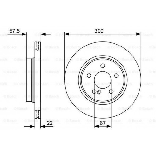 FREN DISKI ARKA MERCEDES W204 S204 C207 A207 FREN DISKI ARKA MERCEDES W204 S204 C207 A207