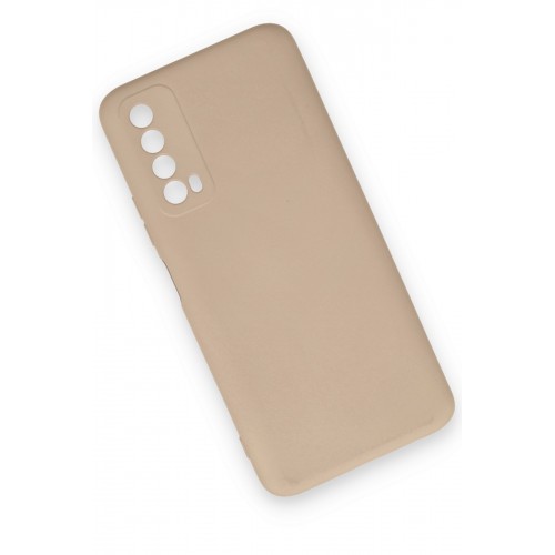 Newface Huawei P Smart 2021 Kılıf Nano içi Kadife Silikon - Pudra Newface Huawei P Smart 2021 Kılıf Nano içi Kadife Silikon - Pudra