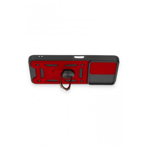 Newface Xiaomi Poco X5 5G Kılıf Pars Lens Yüzüklü Silikon - Kırmızı Newface Xiaomi Poco X5 5G Kılıf Pars Lens Yüzüklü Silikon - Kırmızı