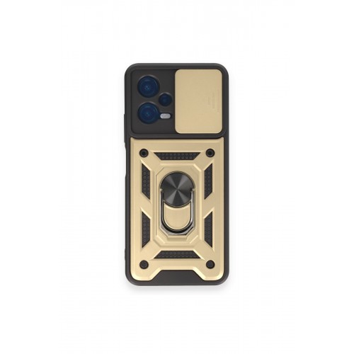 Newface Xiaomi Poco X5 5G Kılıf Pars Lens Yüzüklü Silikon - Gold Newface Xiaomi Poco X5 5G Kılıf Pars Lens Yüzüklü Silikon - Gold
