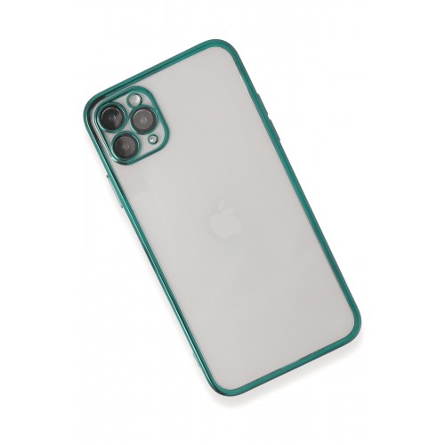 Newface iPhone 11 Pro Kılıf Razer Lensli Silikon - Yeşil Newface iPhone 11 Pro Kılıf Razer Lensli Silikon - Yeşil