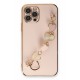 Newface iPhone 12 Pro Max Kılıf Esila Silikon - Pudra Newface iPhone 12 Pro Max Kılıf Esila Silikon - Pudra