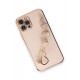 Newface iPhone 12 Pro Max Kılıf Esila Silikon - Pudra Newface iPhone 12 Pro Max Kılıf Esila Silikon - Pudra