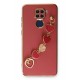 Newface Xiaomi Redmi Note 9 Kılıf Esila Silikon - Kırmızı Newface Xiaomi Redmi Note 9 Kılıf Esila Silikon - Kırmızı