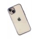 Newface iPhone 14 Kılıf Razer Lensli Silikon - Mor Newface iPhone 14 Kılıf Razer Lensli Silikon - Mor