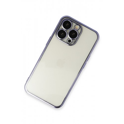 Newface iPhone 14 Pro Max Kılıf Razer Lensli Silikon - Mor Newface iPhone 14 Pro Max Kılıf Razer Lensli Silikon - Mor
