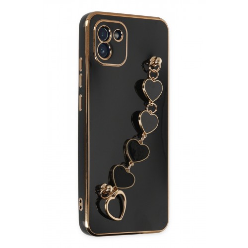Newface Samsung Galaxy A03 Kılıf Esila Silikon - Siyah Newface Samsung Galaxy A03 Kılıf Esila Silikon - Siyah