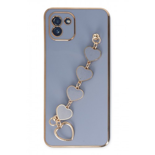 Newface Samsung Galaxy A03 Kılıf Esila Silikon - Gri Newface Samsung Galaxy A03 Kılıf Esila Silikon - Gri