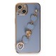 Newface iPhone 14 Kılıf Esila Silikon - Gri Newface iPhone 14 Kılıf Esila Silikon - Gri