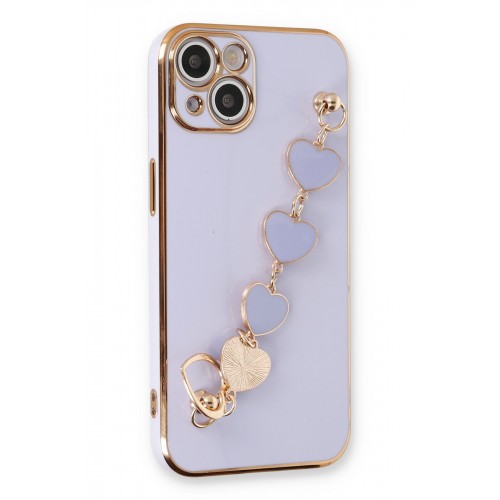 Newface iPhone 14 Kılıf Esila Silikon - Lila Newface iPhone 14 Kılıf Esila Silikon - Lila