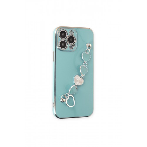 Newface iPhone 14 Pro Kılıf Esila Silikon - Su Yeşili Newface iPhone 14 Pro Kılıf Esila Silikon - Su Yeşili