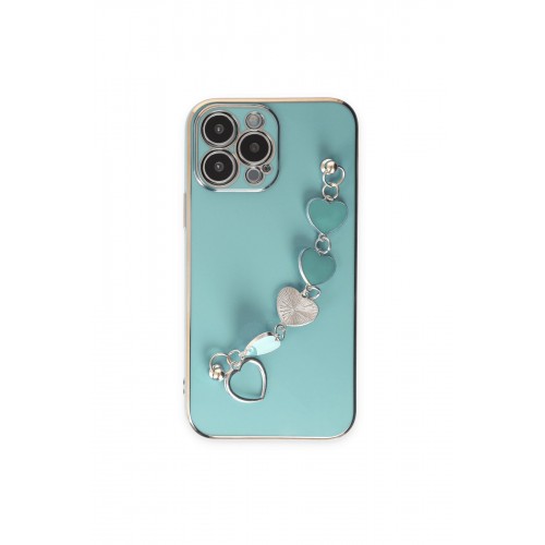Newface iPhone 14 Pro Kılıf Esila Silikon - Su Yeşili Newface iPhone 14 Pro Kılıf Esila Silikon - Su Yeşili
