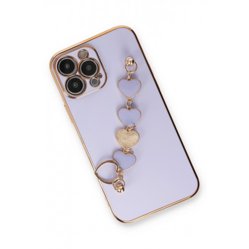Newface iPhone 14 Pro Max Kılıf Esila Silikon - Lila Newface iPhone 14 Pro Max Kılıf Esila Silikon - Lila
