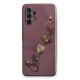 Newface Samsung Galaxy A32 Kılıf Esila Silikon - Mor