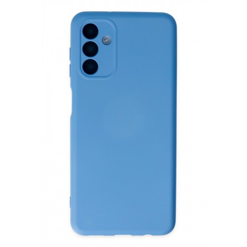 Newface Samsung Galaxy A04S Kılıf Nano içi Kadife Silikon - Mavi Newface Samsung Galaxy A04S Kılıf Nano içi Kadife Silikon - Mavi