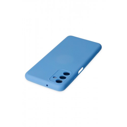 Newface Samsung Galaxy A04S Kılıf Nano içi Kadife Silikon - Mavi Newface Samsung Galaxy A04S Kılıf Nano içi Kadife Silikon - Mavi