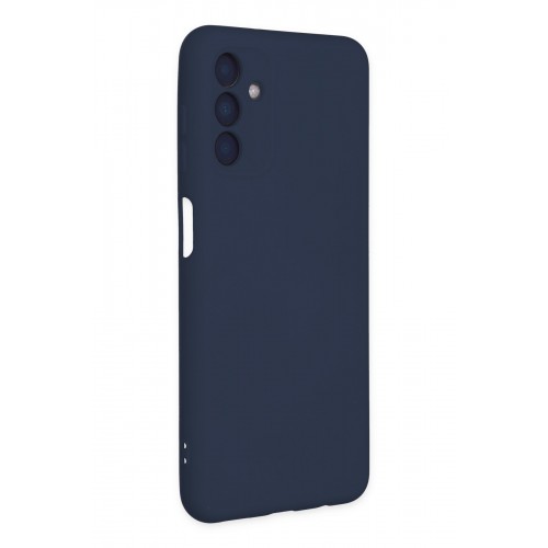Newface Samsung Galaxy A04S Kılıf Nano içi Kadife Silikon - Lacivert Newface Samsung Galaxy A04S Kılıf Nano içi Kadife Silikon - Lacivert